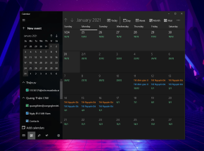Hướng dẫn cách xem lịch âm dương trên máy tính Windows 10
