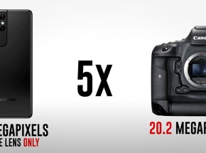 Samsung Galaxy S21 Ultra với 108MP và Canon 1DX II với 20.2MP: Không chỉ là độ phân giải