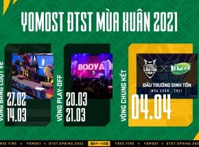 Yomost Đấu Trường Sinh Tồn Mùa Xuân 2021 trở lại với giai đoạn lượt về: Đường đua khốc liệt