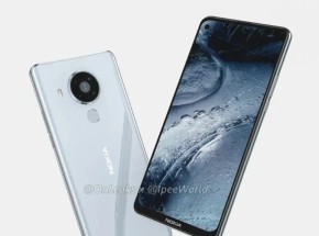 Ảnh rò rỉ cho thấy sự khác biệt về thiết kế mặt trước giữa Nokia 7.3 5G và Nokia 5.4