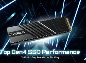 Gigabyte ra mắt SSD AORUS Gen4 7000S tốc độ đọc lên tới 7000MB/s