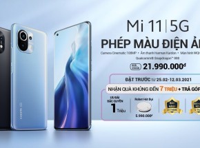 Xiaomi Mi 11 5G ra mắt tại Việt Nam: Siêu phẩm chạy chip Qualcomm Snapdragon 888 đầu tiên bán ra thị